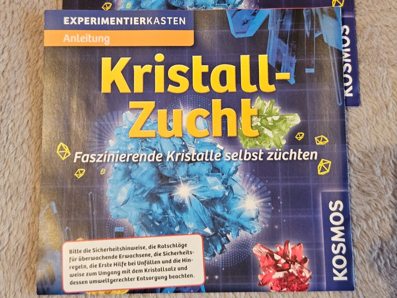 Kit di costruzioni: Kristall-Zucht – Nuovo (secondo la descrizione) da Staffelbach venduto da Frisco77 8