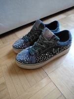 Baskets Liu Jo en velours gris avec strass - Taille 38