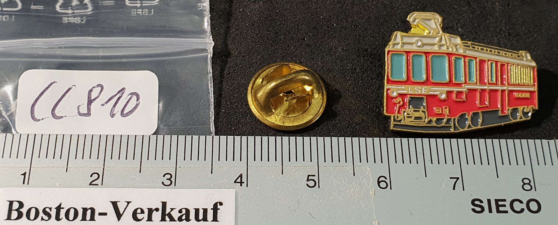Placchette & Badge: CC810 - Pin Lokomotive LSE – Usato da Reinach BL venduto da Boston-Verkauf 1