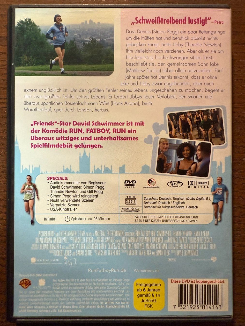 Alle DVDs: Run, Fatboy, Run – Gebraucht aus Zürich von FilmFreunde 1