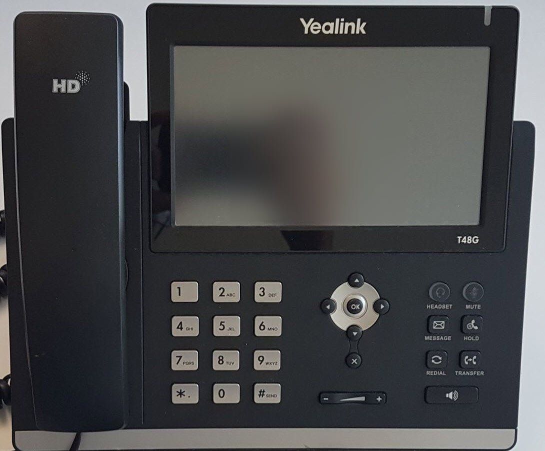 Yealink Telefoni: YEALINK SIP-T48G – Usato da Bern venduto da Stefan66