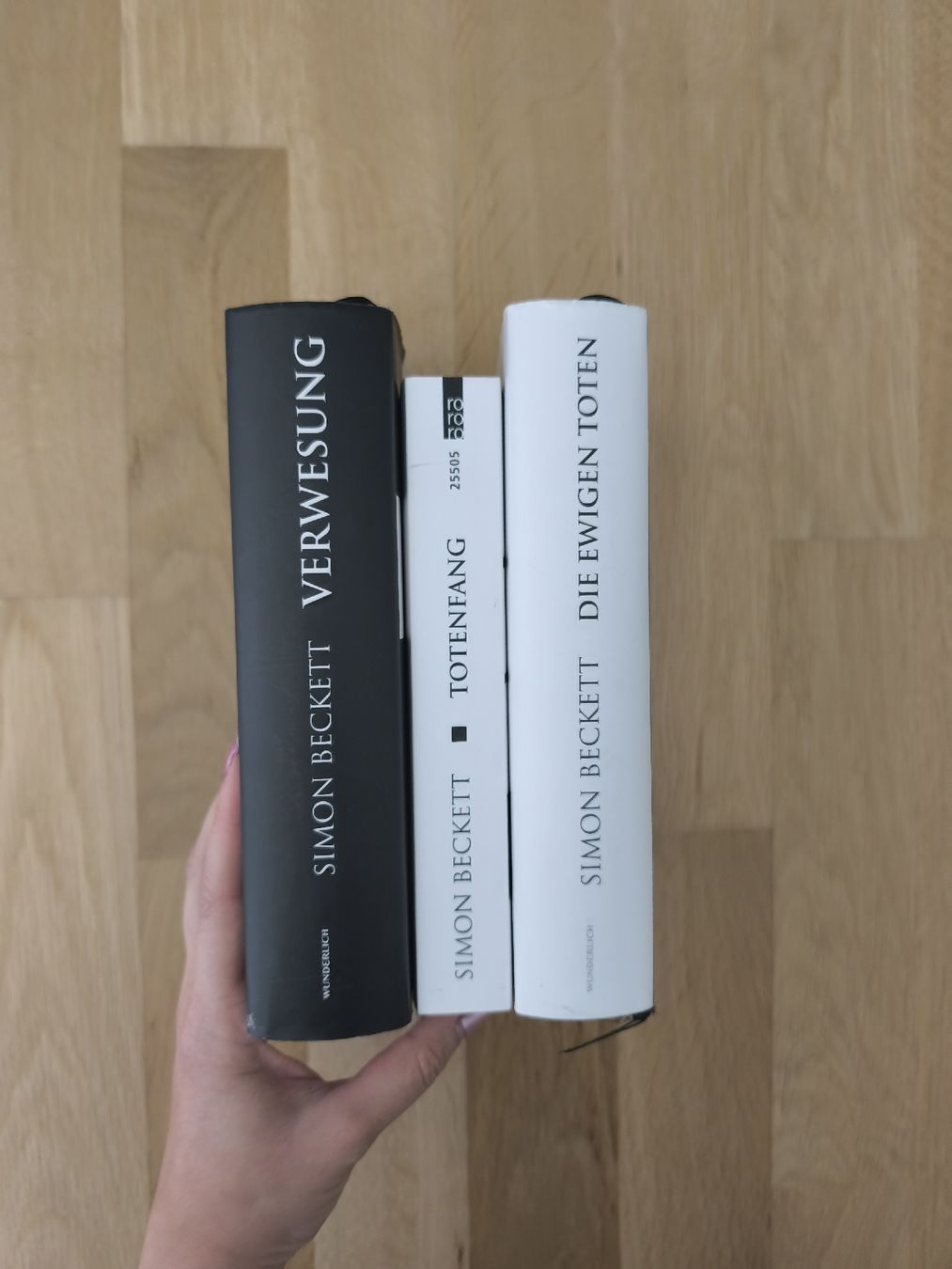 Bücher: Simon Beckett, Band 1-6 David Hunter Serie – Gebraucht aus Bern von mar_j8r6 2