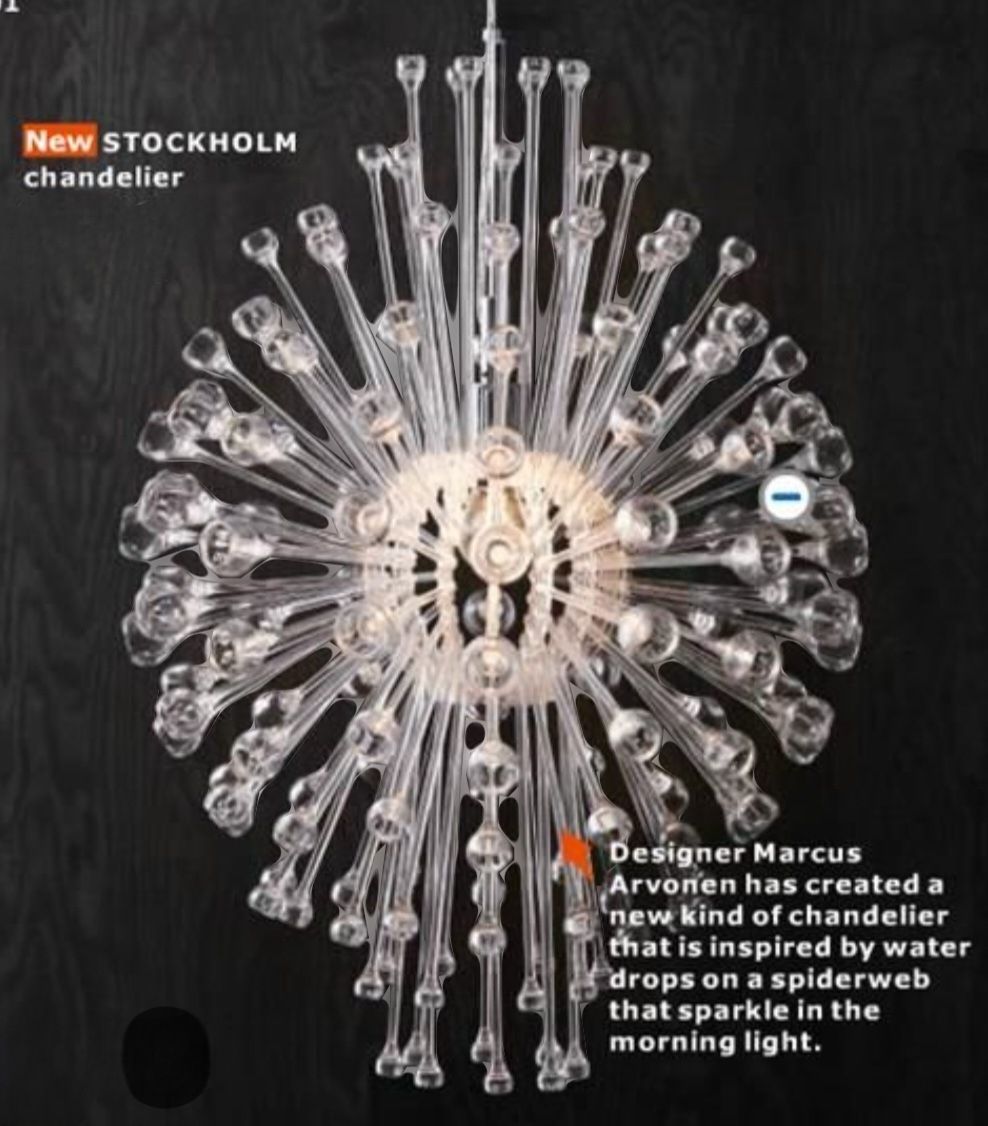 Ikea Kronleuchter & Deckenlampen: Ikea Stockholm Kronleuchter – Gebraucht aus Rickenbach SO von Mika00 2