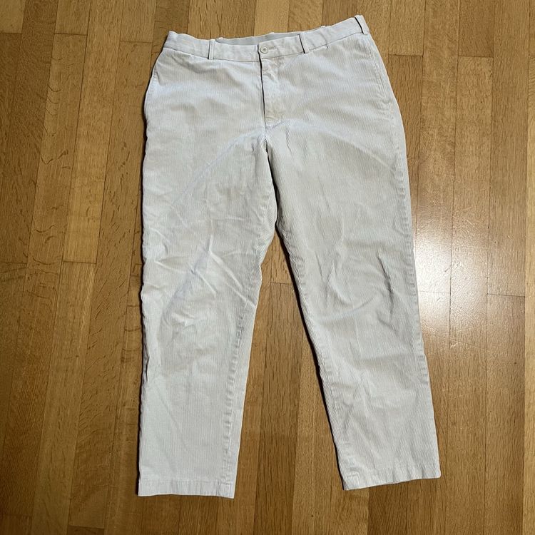 Pantalon Uniqlo Velours cotele blanc L homme Acheter sur Ricardo