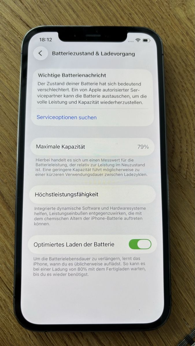 Apple Handys / Smartphones: I Phone 12 Pro 256GB – Gebraucht aus Niederuzwil von vimse_publicsale 5