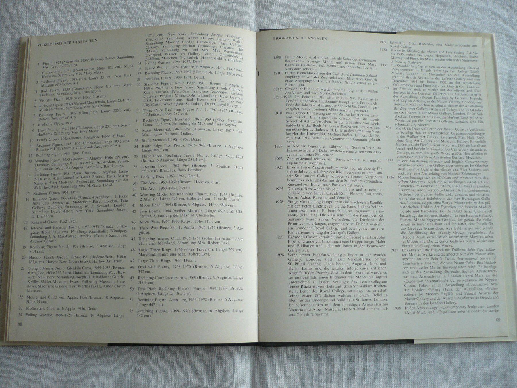 Livres: HENRY MOORE – D'occasion à Zürich par saltandpepper008 3