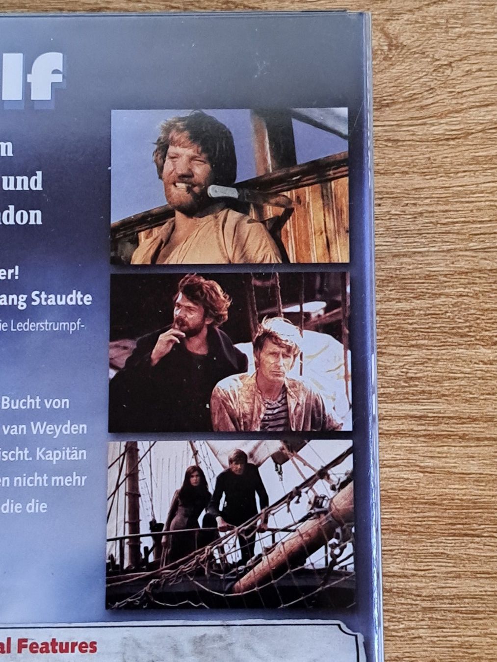 Tutti i DVDs: DVD Der Seewolf mit Raimund Harmstorf, TV-Vierteiler, 2-Disc – Nuovo (secondo la descrizione) da Unterseen venduto da Kanica 3