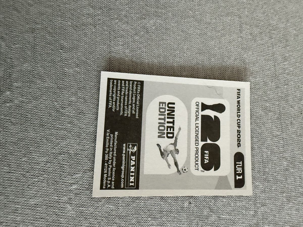 Panini Sammelbilder & Trading cards: TUR 1, Panini – Neu (gemäss Beschreibung) aus Amriswil von ALETAL 1