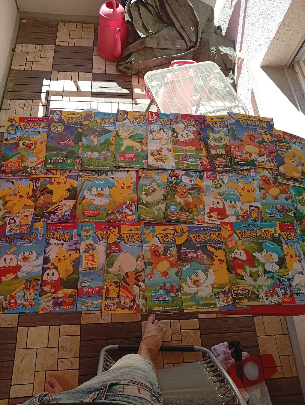Libri: 26 Stück Pokemon Magazine. – Usato da Engelburg venduto da CH.Me