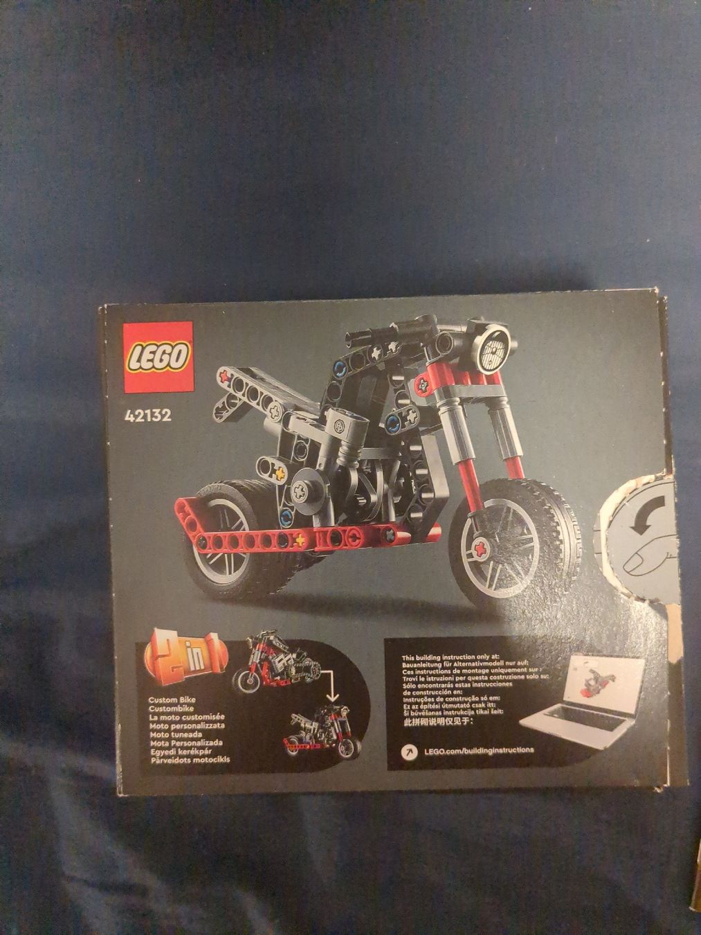 Lego Kit di costruzioni: LEGO Technic Motorrad 42132 gebraucht – Usato da Zürich venduto da SE.D 4