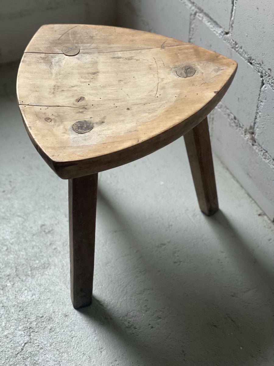 Sgabelli: Antikes Holzschemeli / Hocker – Usato da Schaffhausen venduto da marakesch41 2