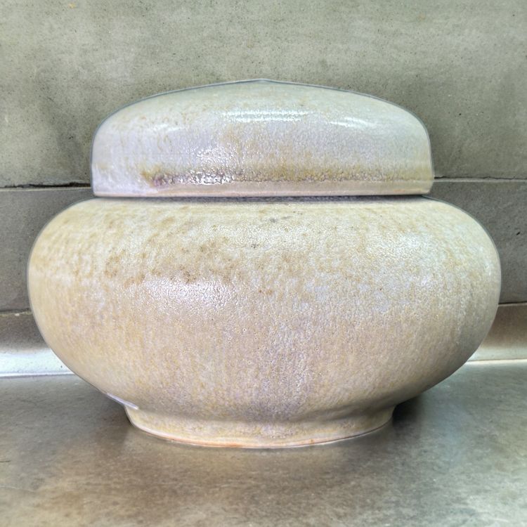 Boîte à Bijoux En Céramique émaillée Signée François Lanusé - Le Castellet - 18 Cm
