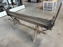Abkant-Schwenkbiegemaschine Manuel 2 Meter bis 2 mm Bleche