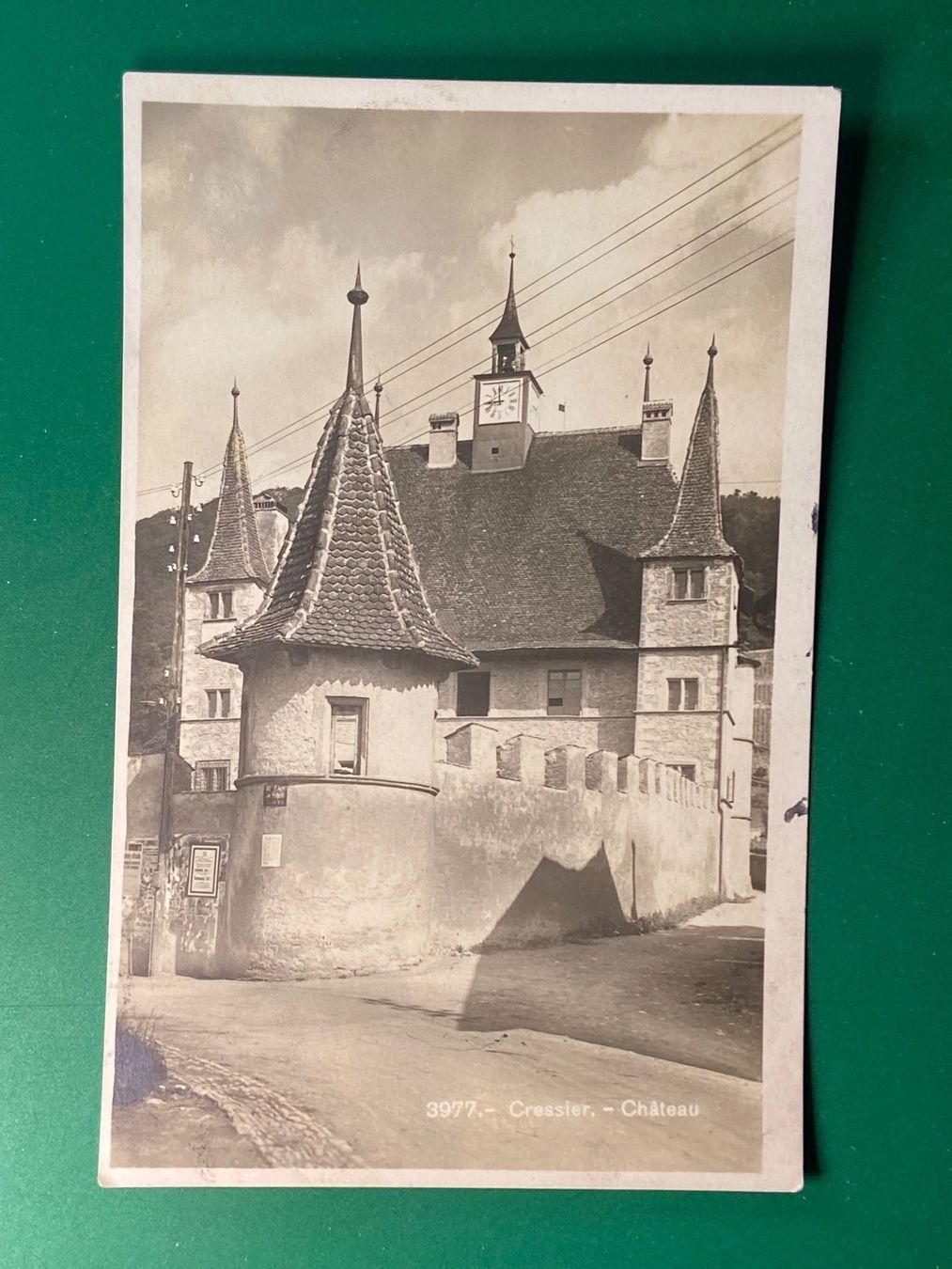 Cartes postales: Cressier - Château – D'occasion à Steg VS par _vinci_