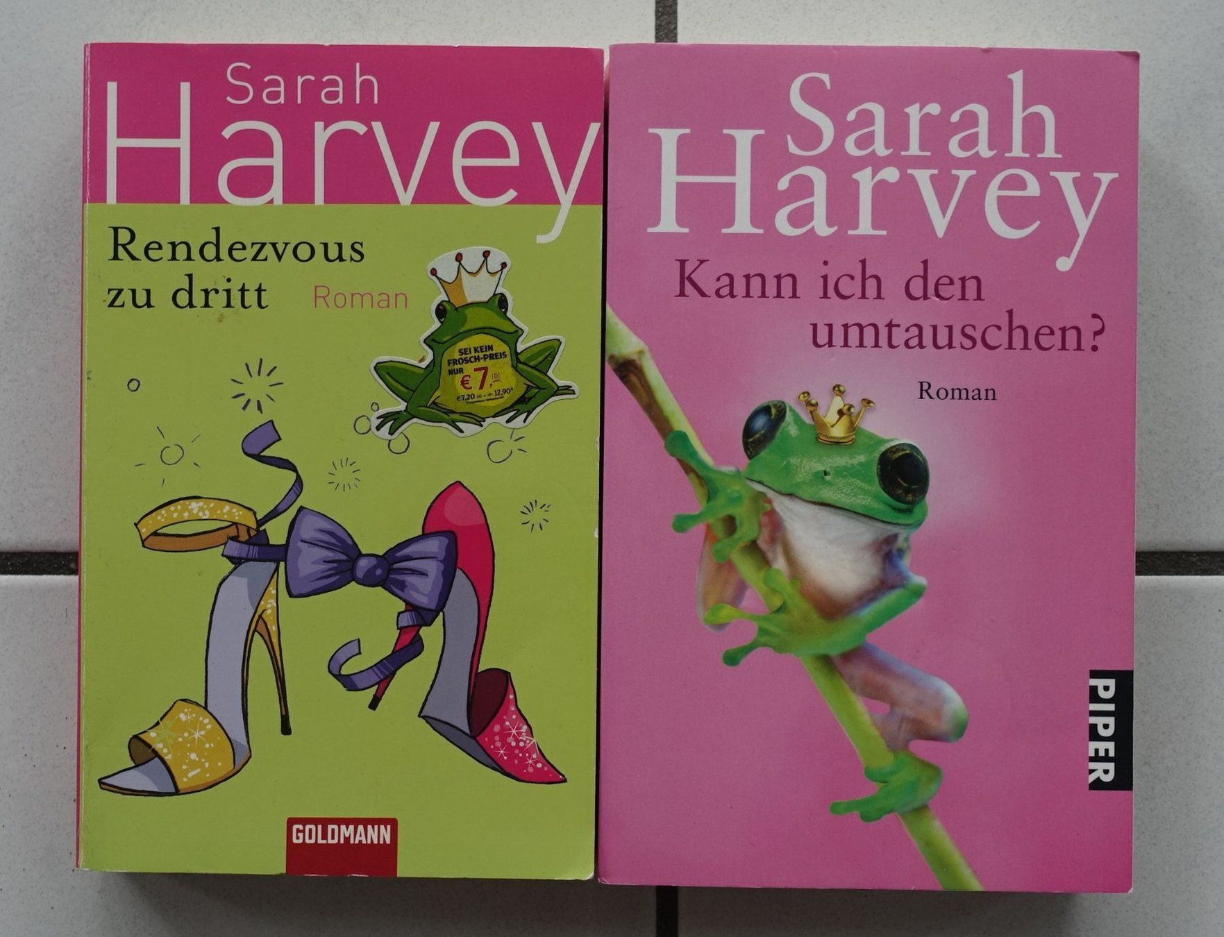 Libri: 2x Sarah Harvey - Romane – Usato da Arbon venduto da drs64