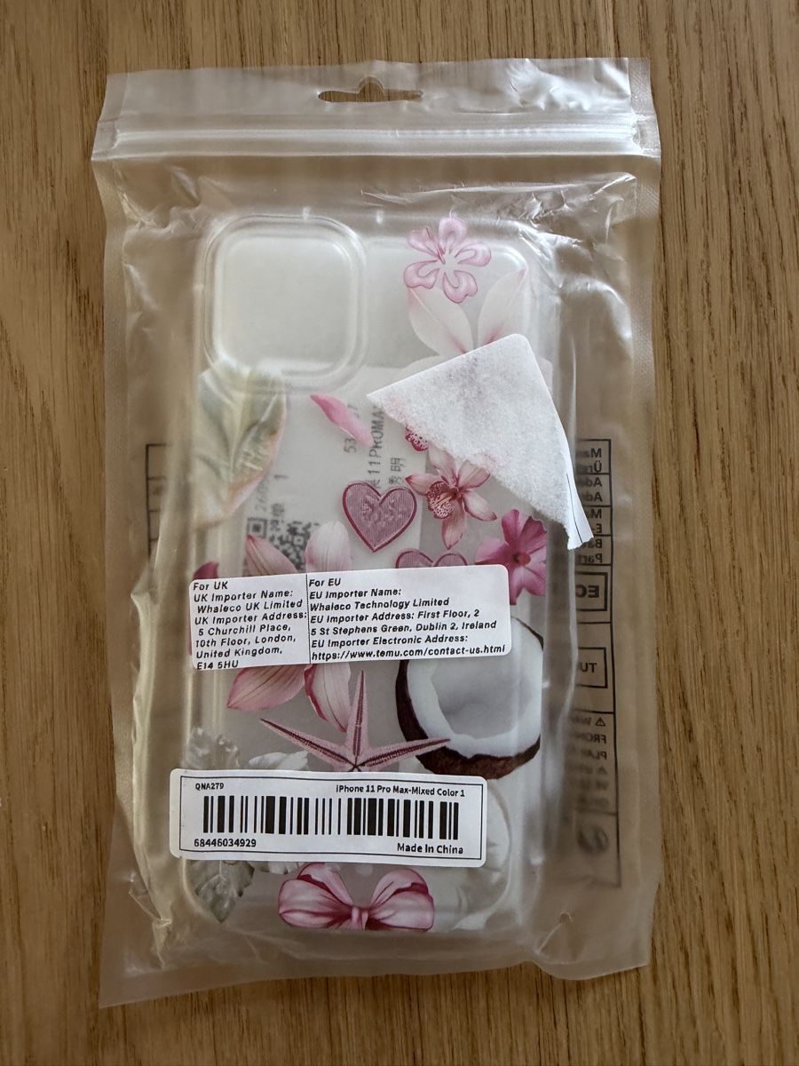 Apple Covers & Schutzfolien: iPhone 11 Pro Max Case Floral Print Clear Protective New – Neu (gemäss Beschreibung) aus Winterthur von LarissaChiara27 2