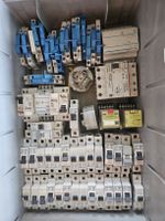 Konvolut Schutzschalter und Elektroteile, diverse Hersteller
