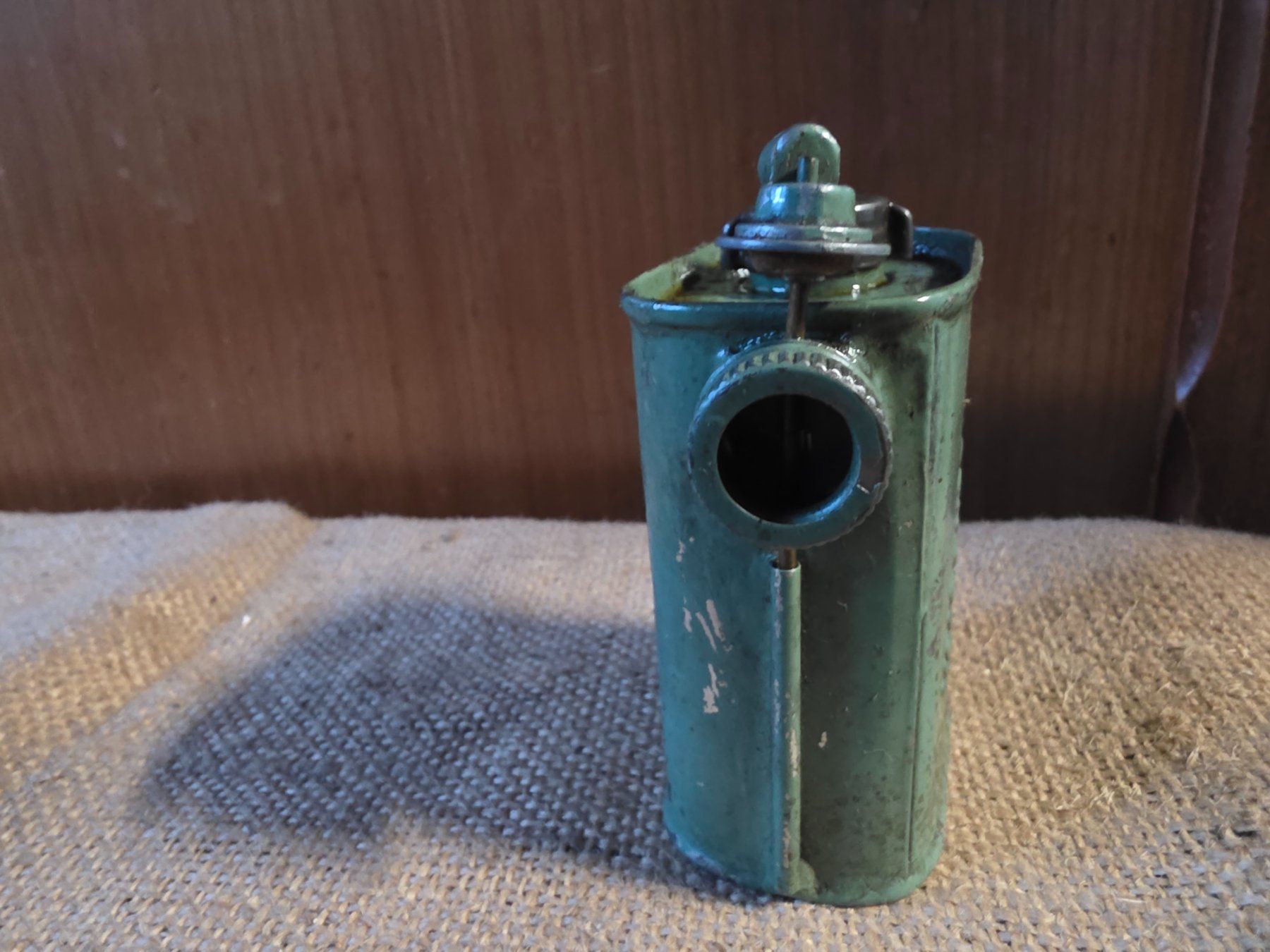 Schweizer Armee Accessori per altri veicoli: Midcentury Velopurol Öl Dose Flasche – Usato da Walterswil BE venduto da Lonitti 3