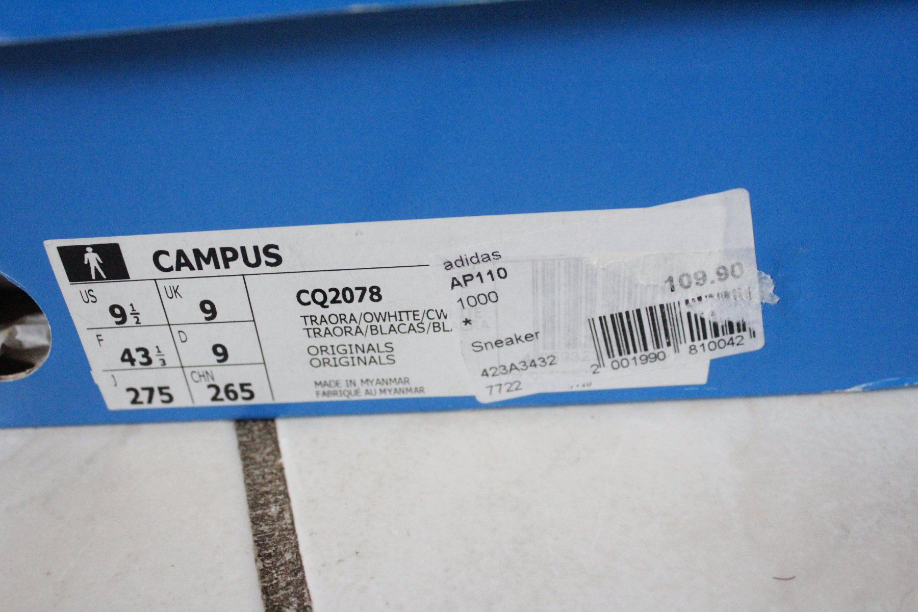 Adidas Scarpe da uomo: Adidas campus old model 43 1/3 – Nuovo e nell'imballaggio originale da Travers venduto da ColibriRoseOrange 6