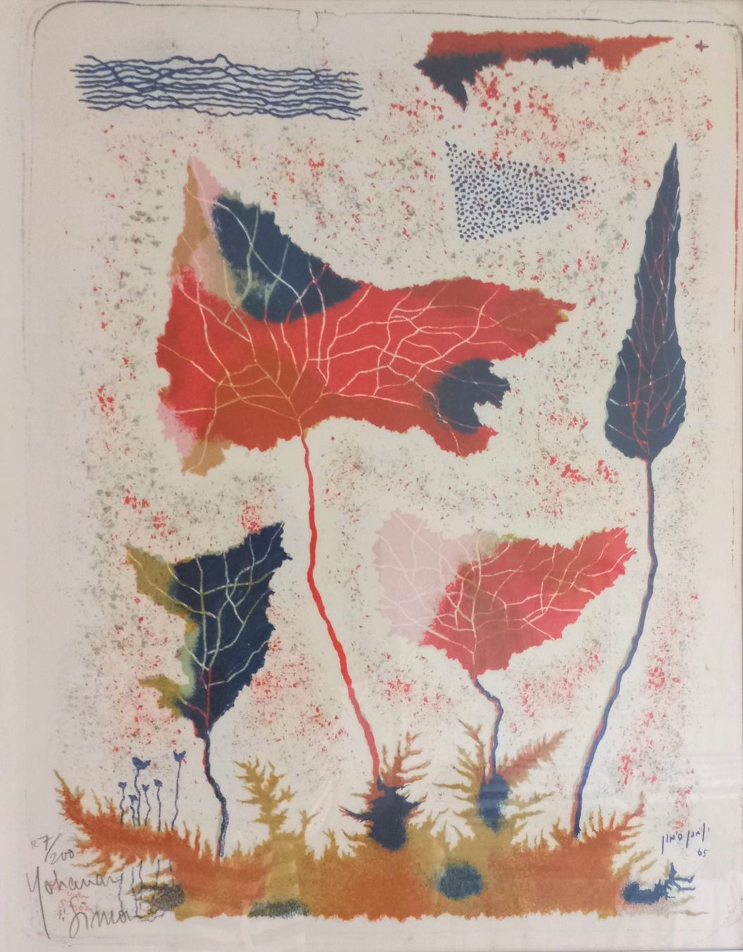 Grafica & Litografie: Orig. Litho von Yohanan Simon, handsigniert – Usato da Bévilard venduto da Orscha 1