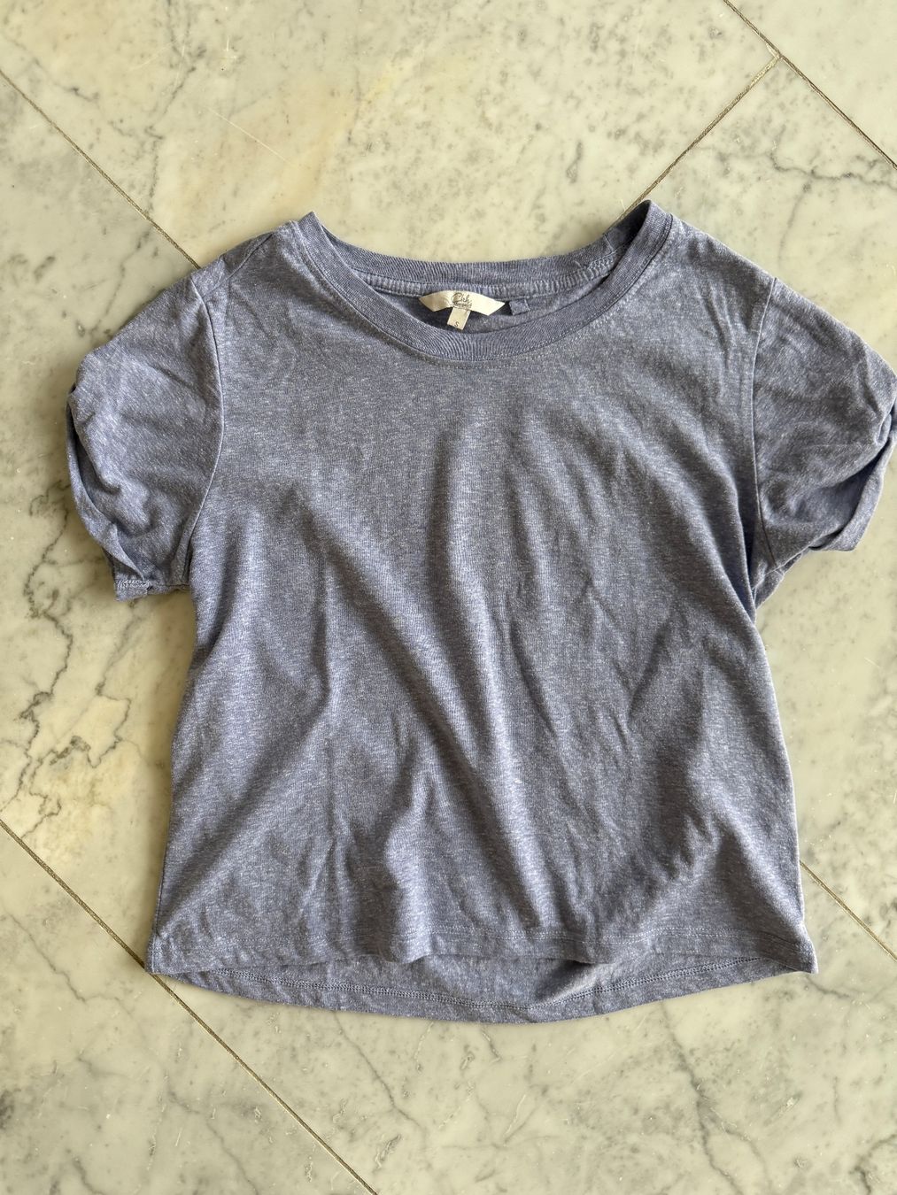 T-shirt: Basic Shirt Flieder Damen Gr. S – Usato da Seewen SO venduto da HappyHappyHappy