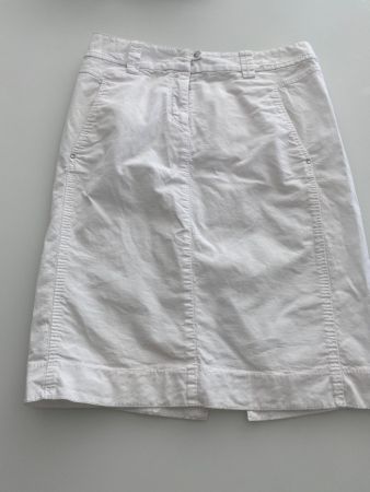 Marc Cain Jupe, weiss Gr. N1