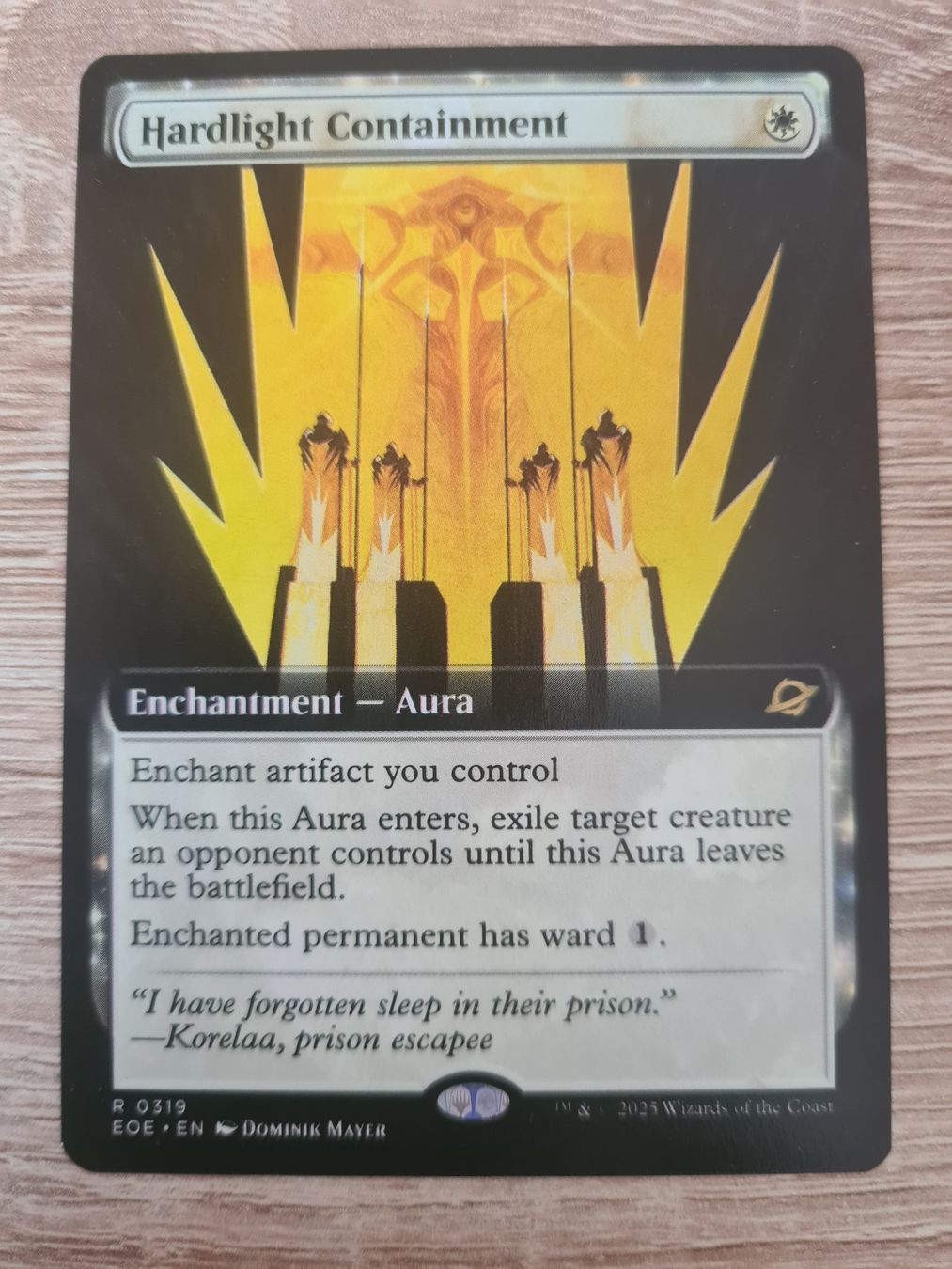 Magic The Gathering Carte collezionabili: MTG, Hardlight Containment, EOE-319 – Nuovo (secondo la descrizione) da Sachseln venduto da JensHo
