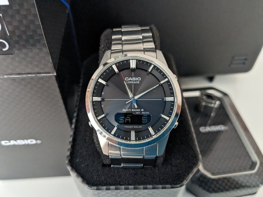 Boucle De Bracelet Pour Montre Casio LCW-M170D-1A - Couleur Acier, Accessoire Neuf Avec étiquettes