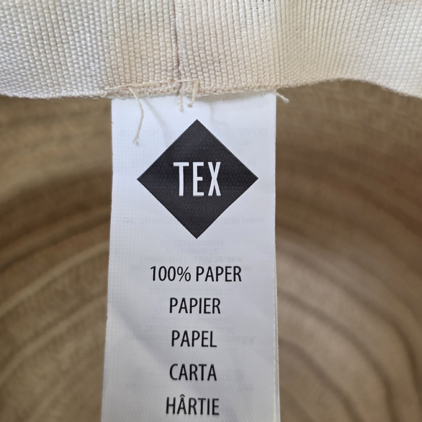 Copricapi, berretti & cappellini: Sonnenhut Papier beige mit Fransen neuwertig – Nuovo (secondo la descrizione) da Rheinsulz venduto da Gilea 4