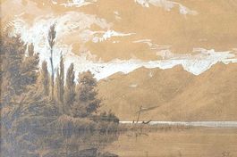 Pierre Pignolat (1836-1913) - Vue du Léman