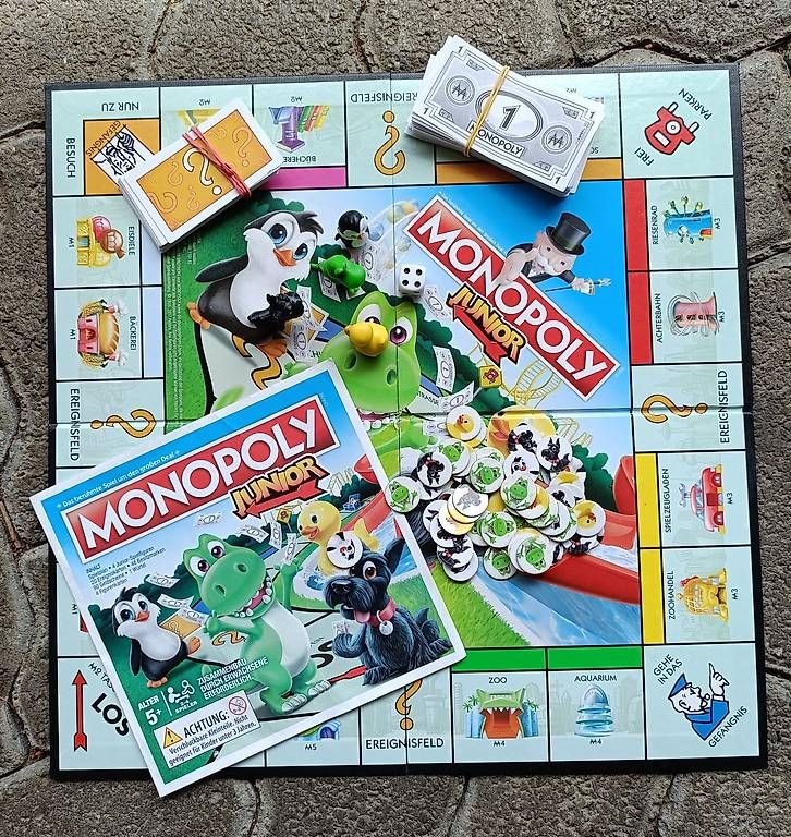Hasbro Giochi: Monopoly Junior, Hasbro – Usato da Münchenstein venduto da Bouba3 1