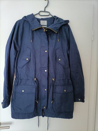 Blaue Jacke/Parka in Grösse S, NEU!