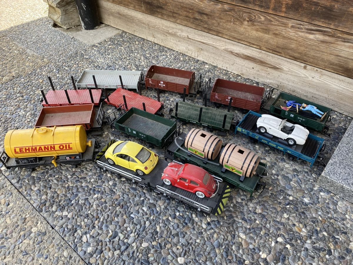 LGB Modelleisenbahnen: LGB güterwagen – Gebraucht aus Saanen von Chrigels89
