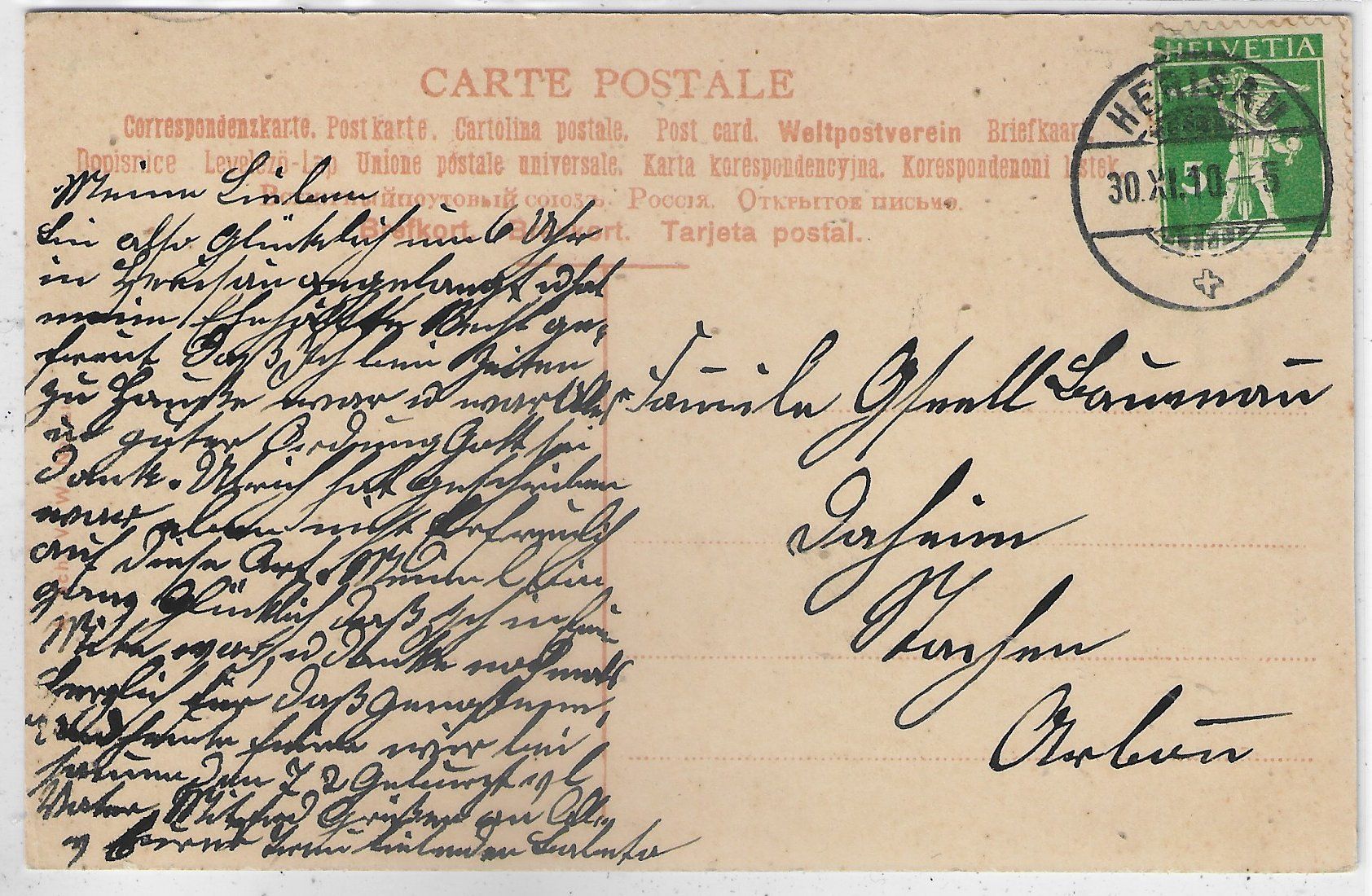 Cartoline postali: Herisau - Heinrichsbad - coloriert – Usato da Ettingen venduto da Kartenplanet 1