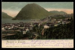 Lugano, Veduta della città e del lago