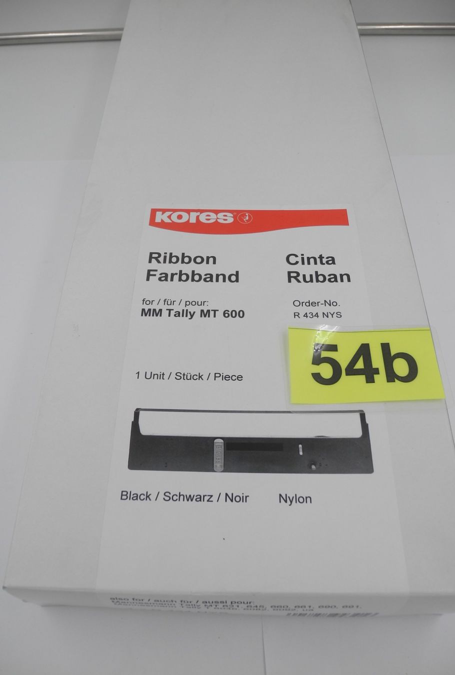 Druckerpatronen & Toner: Kores Farbband schwarz, Nr. 54b – Neu und originalverpackt aus Kottwil von Crazyrolf