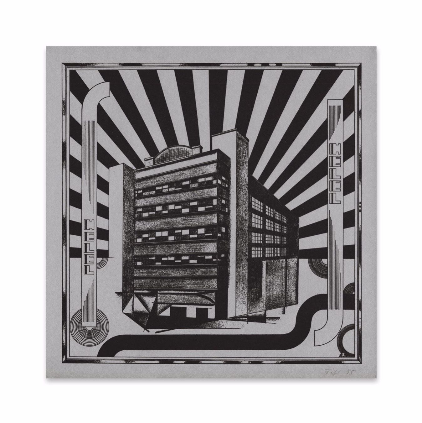 Grafiken & Lithographien: Fifo Stricker: Helel (1977) – Gebraucht aus Basel von Kunstkontor 1