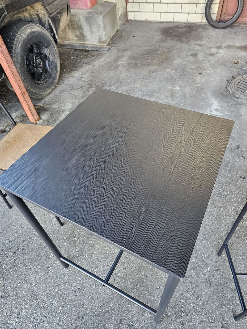 Ikea Tischset: Schicker Bartisch/Stehtisch in Holzoptik - Top Zustand – Gebraucht aus Meisterschwanden von Luluku 1