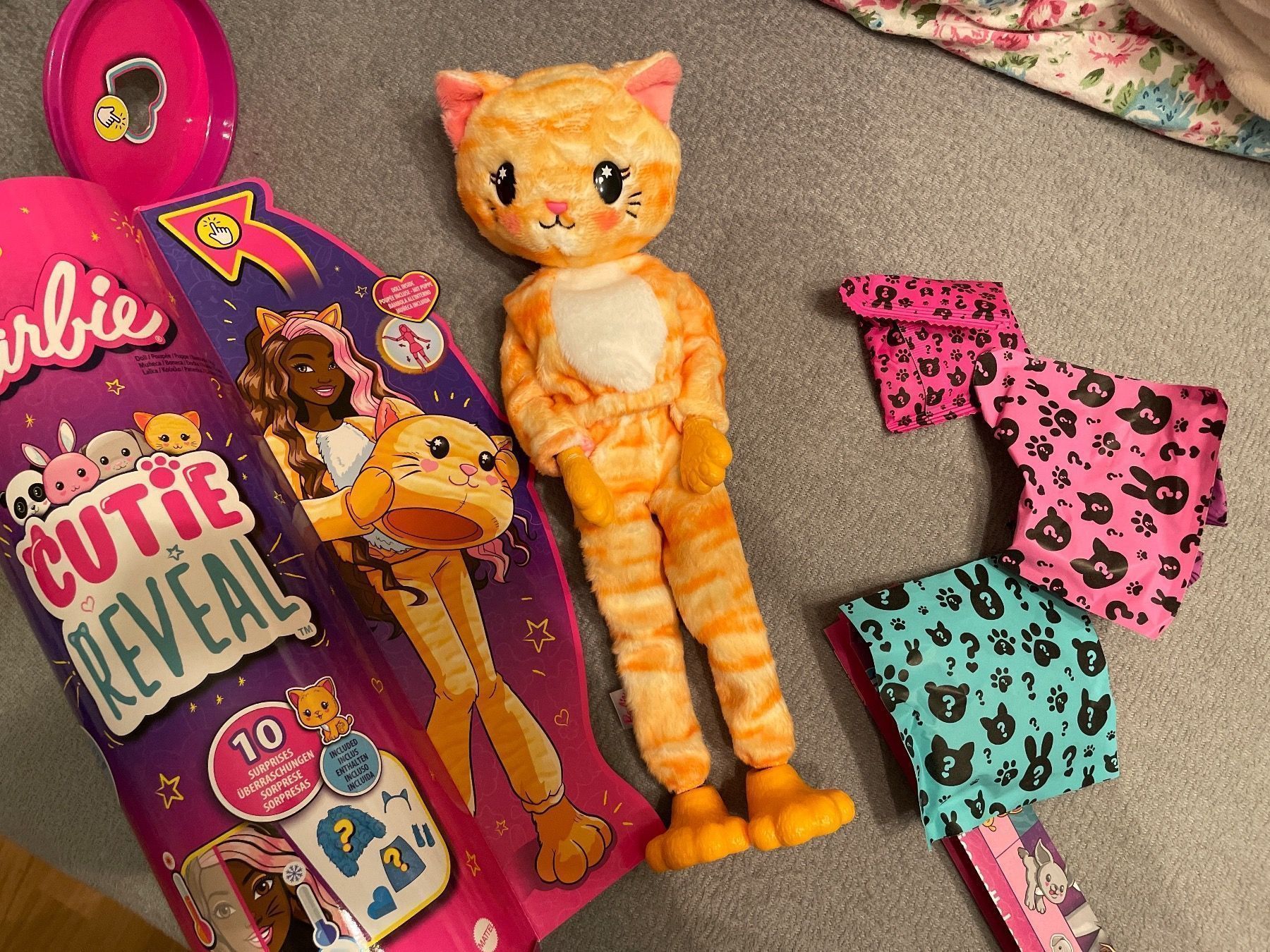 Bambole: Barbie Puppe Katzenkostüm – Nuovo e nell'imballaggio originale da Zürich venduto da venusandmars