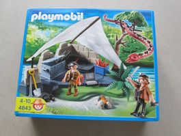 PLAYMOBIL® 4843 - Schatzsuchercamp mit Riesens - Neu und OVP