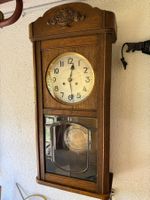 Wanduhr, Pendeluhr, Regulator Kienzle DRGM, vermutlich 1923
