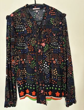 Chemiser Emily van d'en Bergh en viscose T38