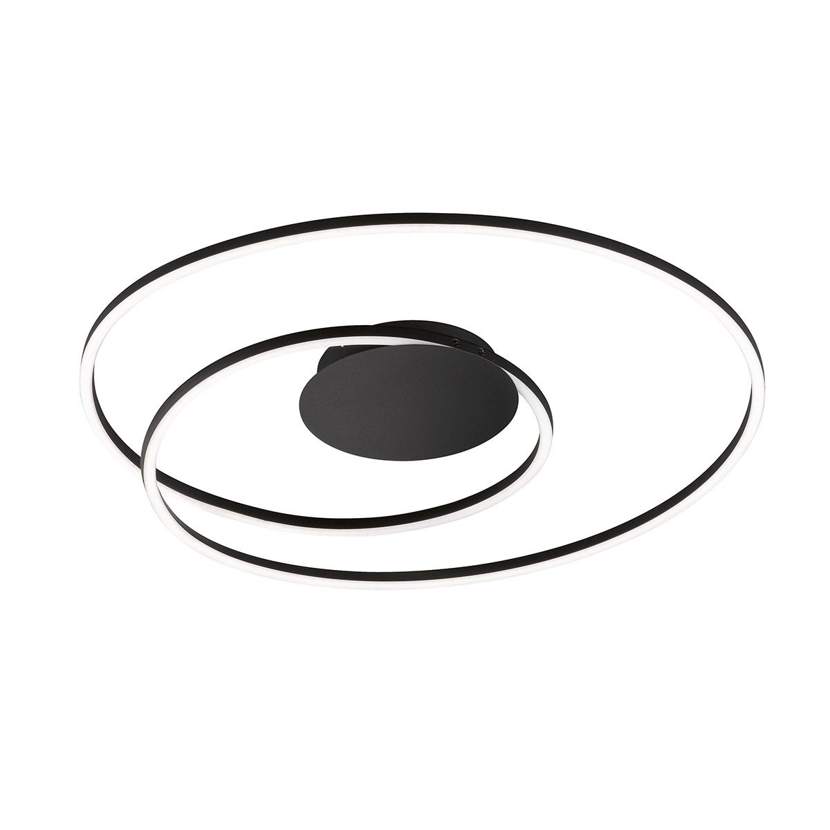 Kronleuchter & Deckenlampen: LED Deckenleuchte, Schwarz, 68 cm Ø – Neu (gemäss Beschreibung) aus Kreuzlingen von Smart-Light 3