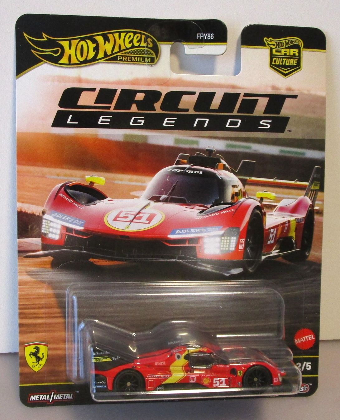 Ferrari Modellini d'auto: HOT WHEELS FERRARI 499P CIRCUIT LEGENDS - JBK49 – Nuovo e nell'imballaggio originale da Chêne-Bourg venduto da breno56