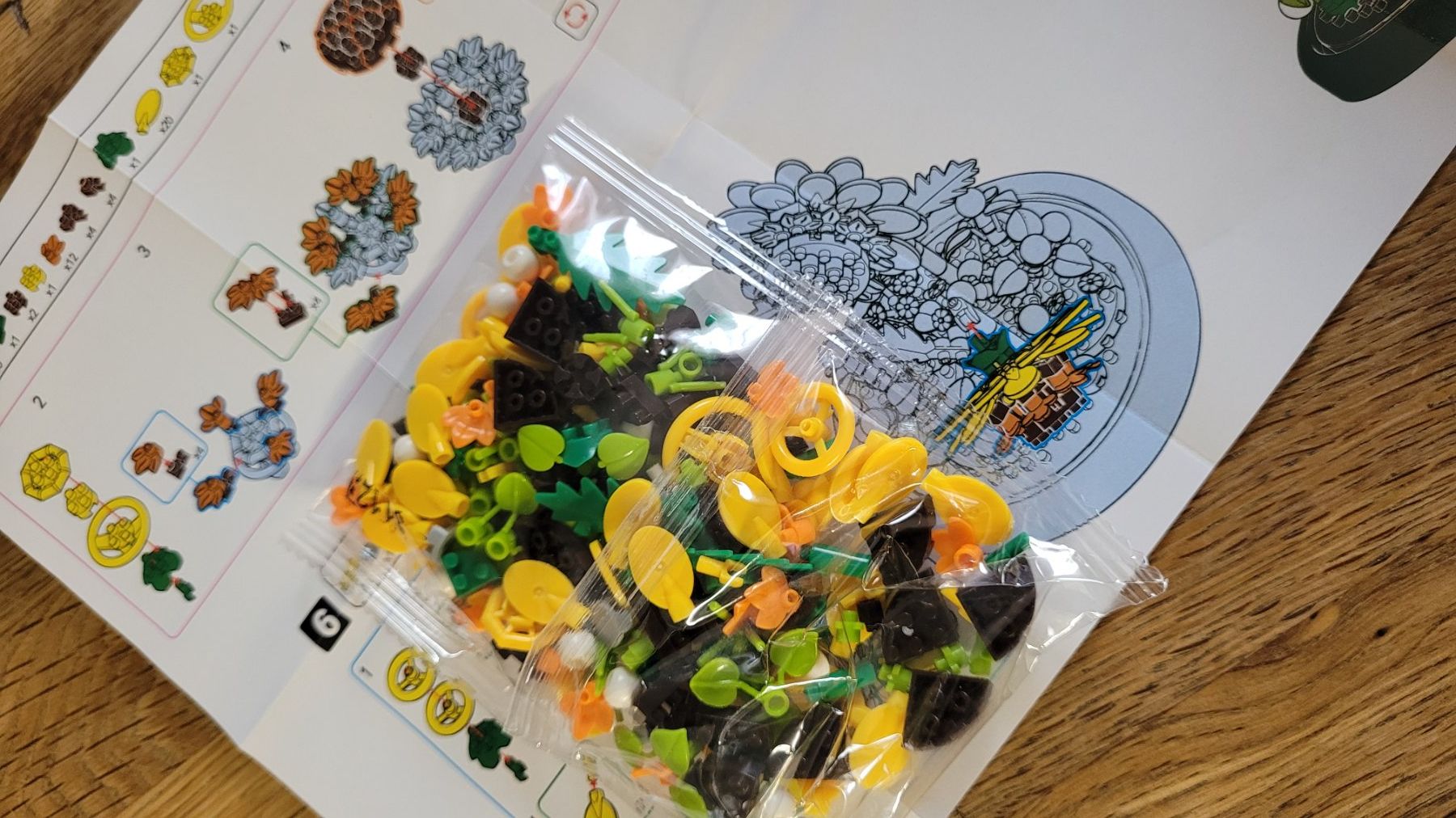 Kit di costruzioni: Jolies fleurs a monter – Nuovo e nell'imballaggio originale da Saxon venduto da Sebdem 2