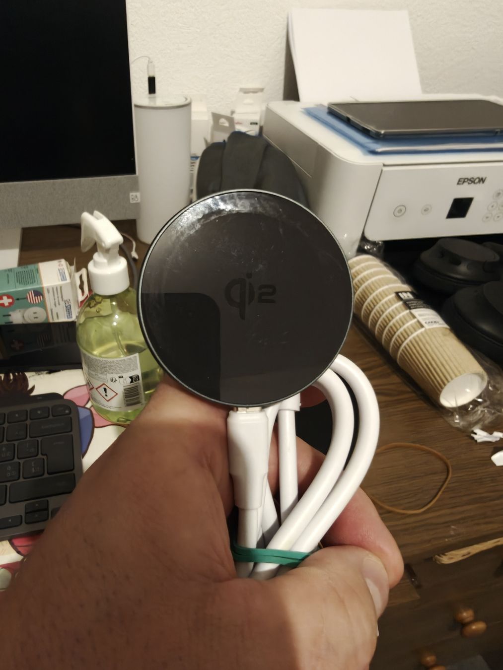 Caricabatterie: chargeur à induction Magsafe pour tout les modèles – Nuovo e nell'imballaggio originale da noréaz venduto da mepla76 1