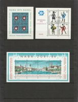 Briefmarken NABA - Blöcke - 1971, 1974, 1978, 1984