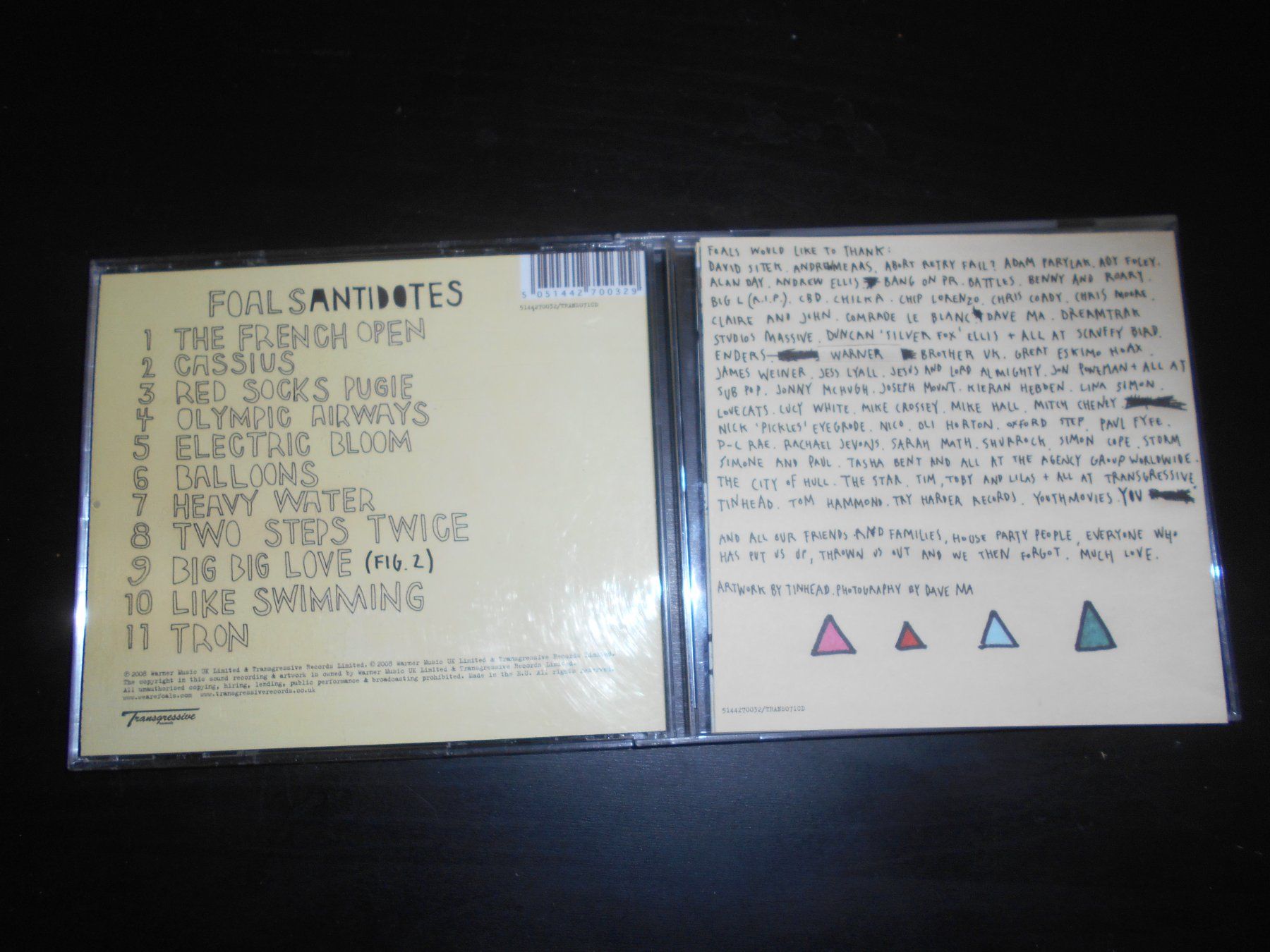 CD: Foals – Antidotes / 2008 – Usato da Aarberg venduto da witchhunter01 1