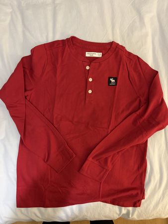T-shirt manche longue abercombie 13/14 ans