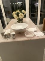 Villeroy & Boch Aufsatzwaschbecken komplett Set weiss - Neu